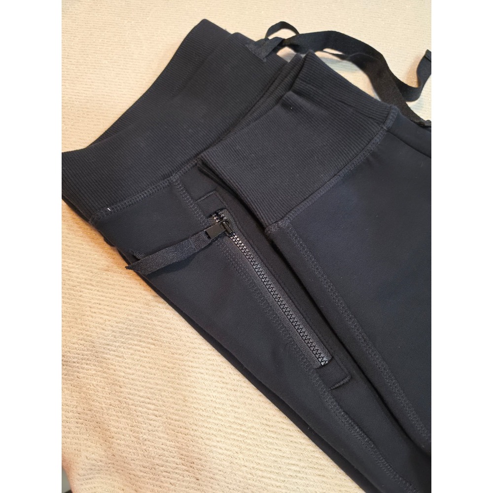 Kirkland Performance Jogger Black Heather Slim Tapered Sweatpants Womens Small - Picture 4 of 6